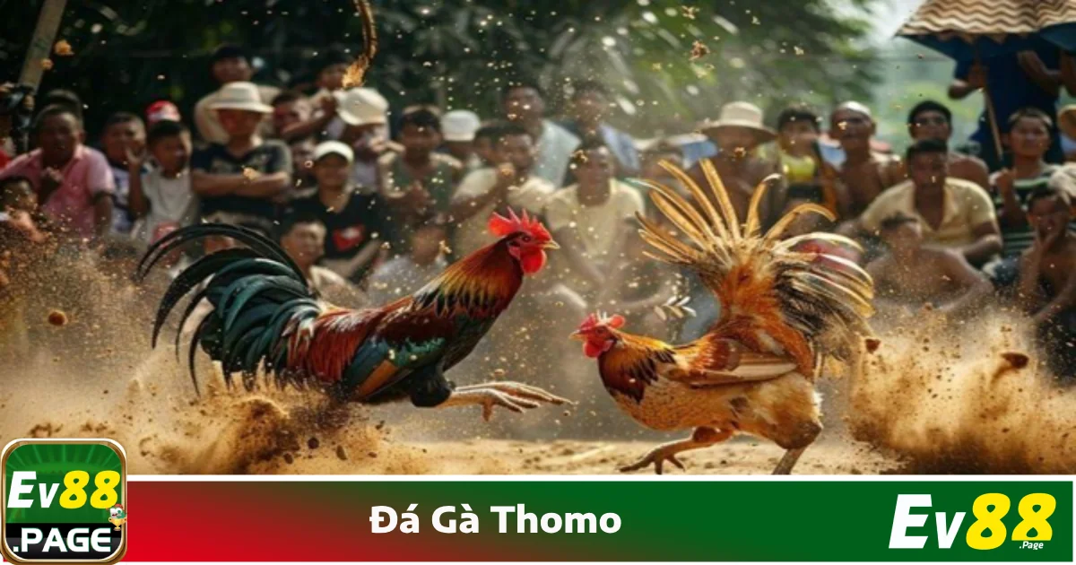 Đá Gà Thomo EV88 - Những Trận Đấu Trực Tiếp Từ Campuchia 4 Giải thích về trường gà Thomo & luật chơi đá gà Thomo