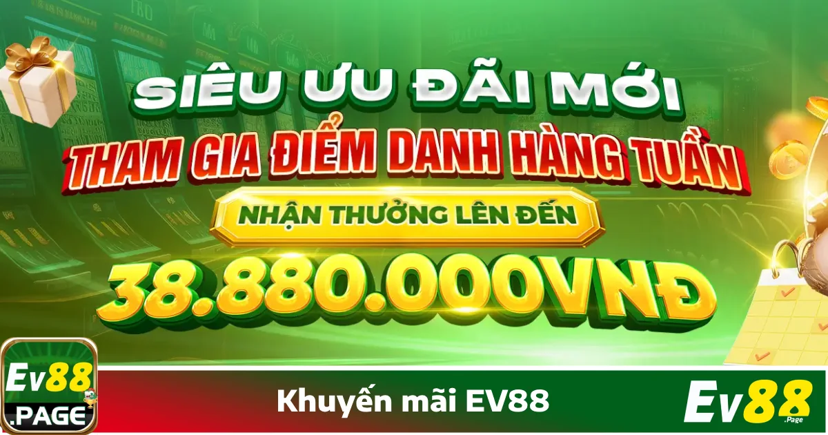 EV88- Link Chơi Nhà Cái Cá Cược Uy Tín Nhất Không Chặn 2026 32 Sự kiện tặng gift code luôn diễn ra liên tục